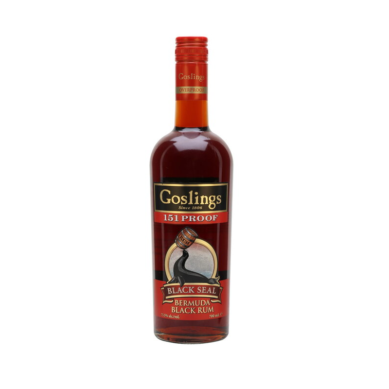 Goslings Black Seal 151 proof | 0,7 L | 75,5%