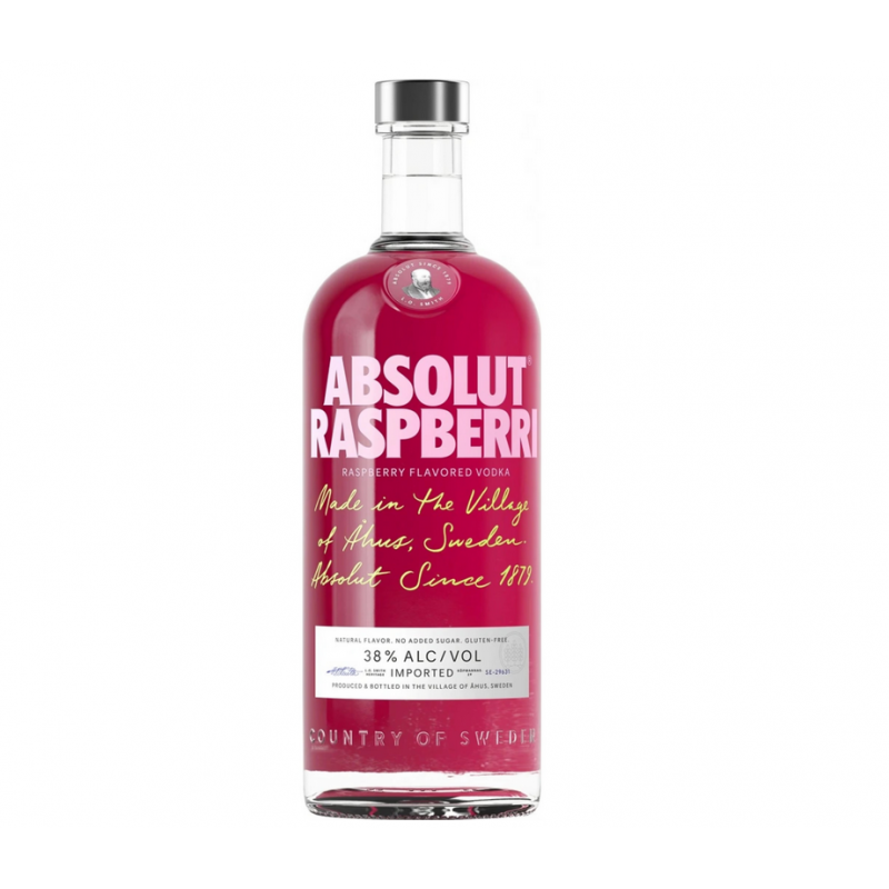 Absolut Vodka Raspberry | 1,0 L | 38%