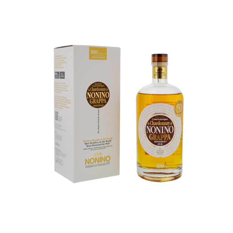 Grappa Nonino Lo Chardonnay | 0,7 L | 41 % Grappa Nonino Lo Chardonnay | 0,7 L | 41 %