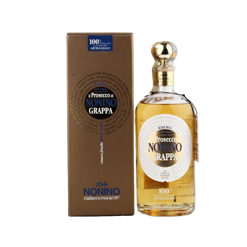 Grappa Nonino Prosecco | 0,7 L | 41 % Grappa Nonino Prosecco | 0,7 L | 41 %