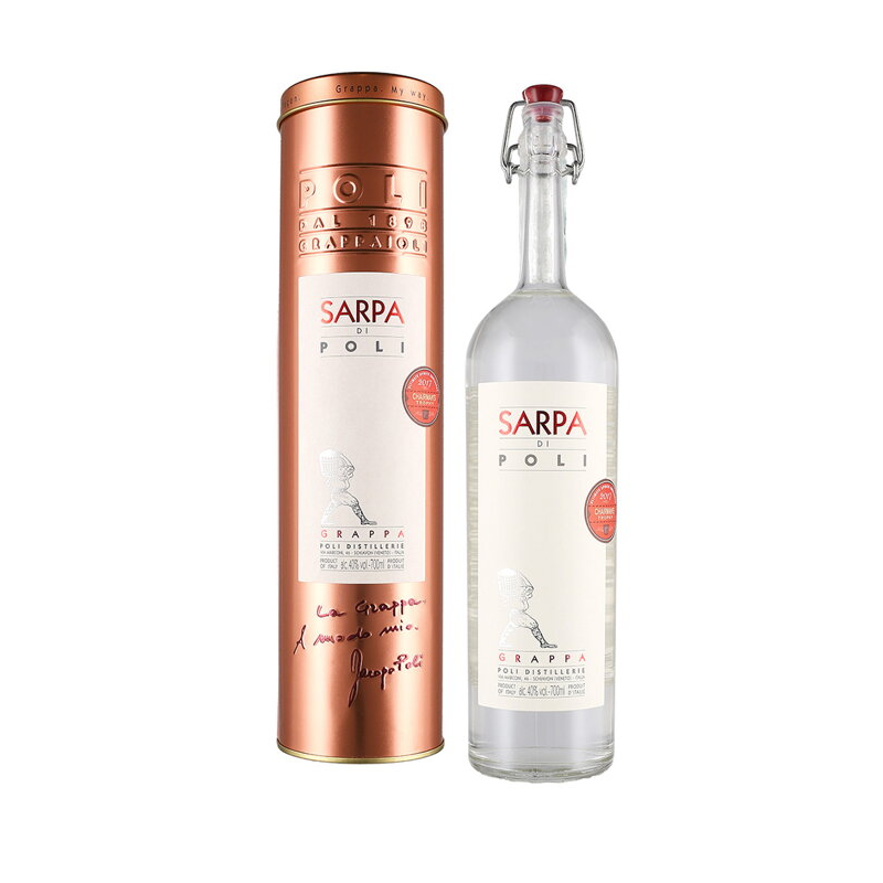 Grappa Sarpa di Poli | 0,7 L | 40 % Grappa Sarpa di Poli | 0,7 L | 40 %