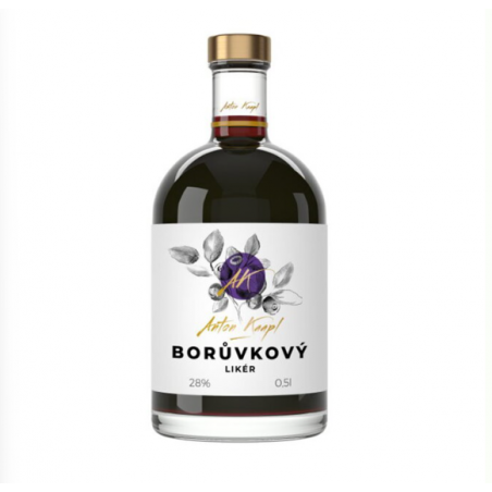 Anton Kaapl Borůvkový likér | 0,5 L | 28 %