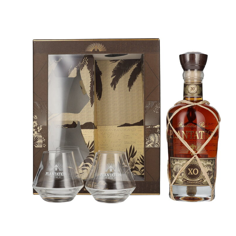 Plantation XO 20th Anniversary + 2 sklenice| 0,7 L | 40%