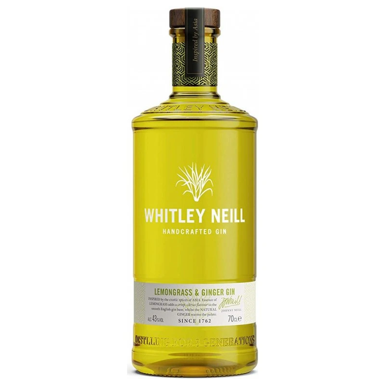 Whitley Neill Lemongrass & Ginger Gin | 0,7 L | 43%
